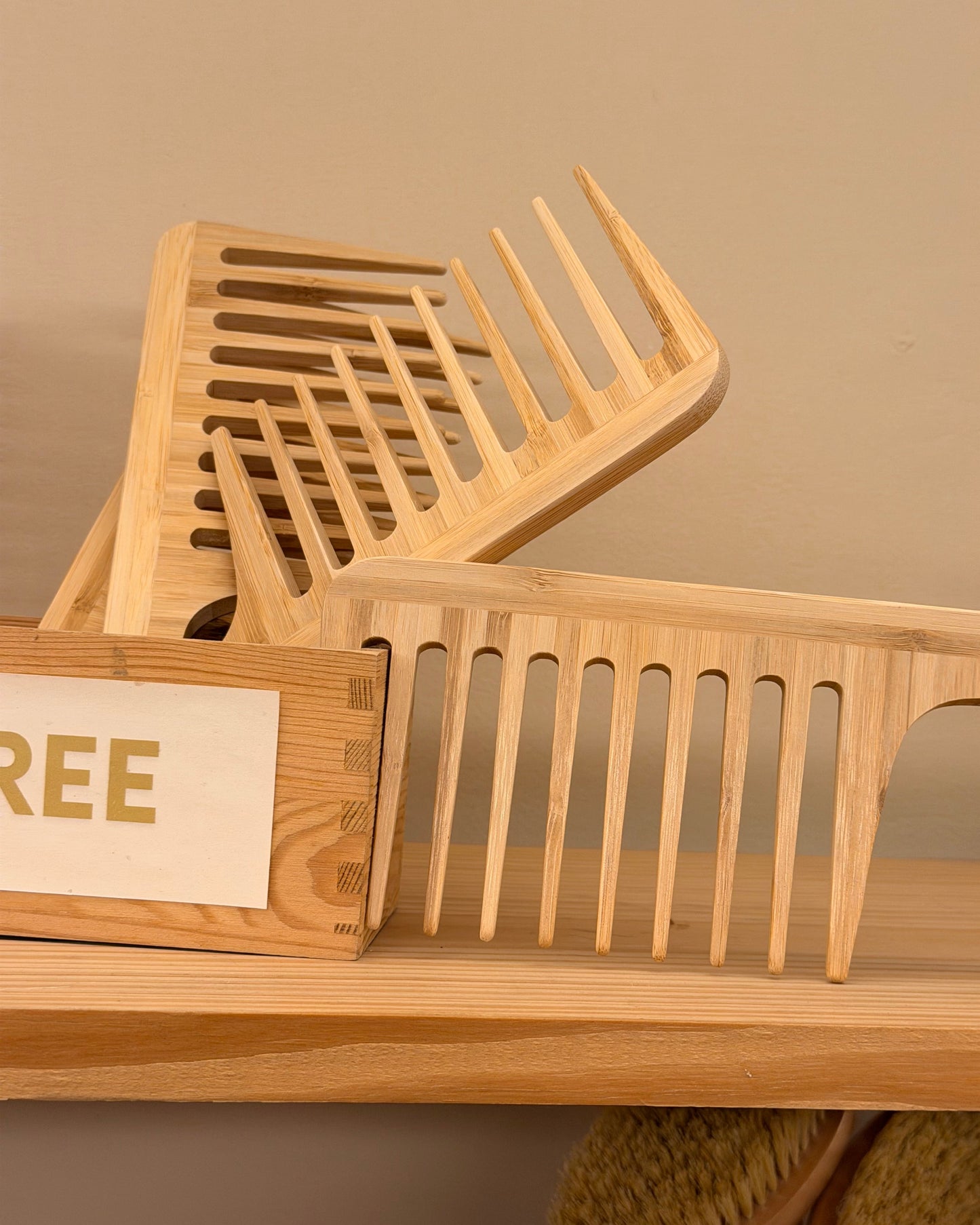 Peine de bamboo - L